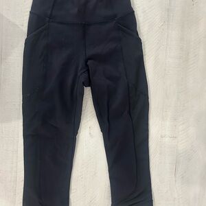 Lululemon Athletica Black Cropped Pants